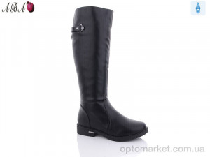 Купить Чоботи жіночі 56-1 Aba чорний