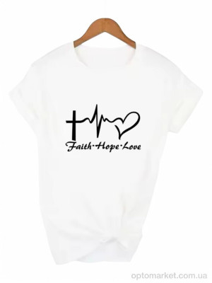 Купить Футболка жіночі 56 white Riza білий