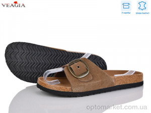 Купить Шльопанці жіночі 5600-8 FAN коричневий