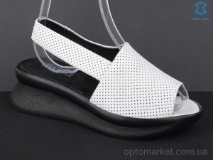 Босоніжки жіночі 569-010 white Viva Star білий  оптом от Optomarket