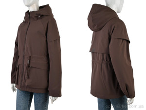Куртка жіночі 570-64 brown FineBabyCat коричневий  оптом от Optomarket
