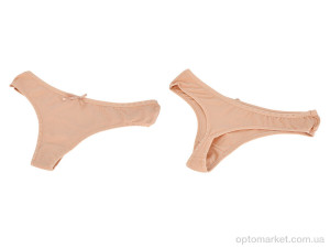 Трусы жіночі 5700-3 beige (2XL) Miss Emma бежевий  оптом от Optomarket