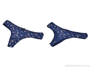 Трусы жіночі 5700-8 navy (2XL) Miss Emma синій  оптом от Optomarket