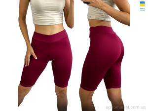 Купить Велосипедки жіночі 571 бордовий Sport style бордовий