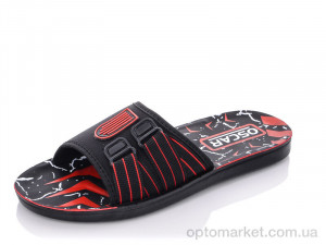 Купить Шльопанці чоловічі 58-12 красный Oscar чорний