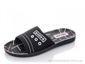 Купить Шльопанці чоловічі 58-16 белый Oscar чорний