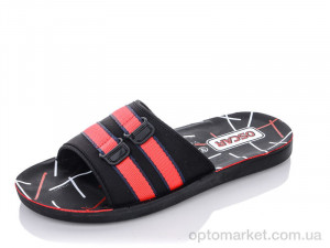Купить Шльопанці чоловічі 58-20 красный Oscar чорний