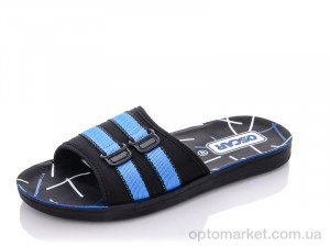 Купить Шльопанці чоловічі 58-20 синий Oscar чорний