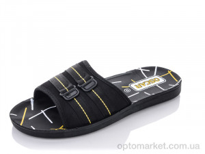 Купить Шльопанці чоловічі 58-20 желтый Oscar чорний
