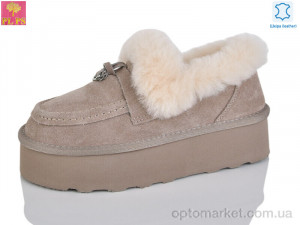 Купить Уги жіночі 5803 khaki PLPS коричневий