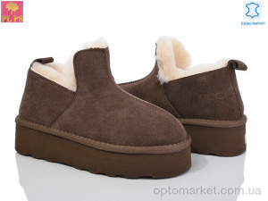 Купить Уги жіночі 5804 brown PLPS коричневий