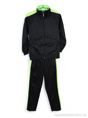 Купить Спортивний костюм дитячі 581 чорн.салат Presto