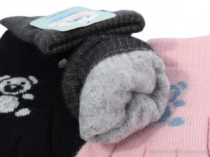 Рукавички дитячі 5819 mix Rubi мікс  оптом от Optomarket