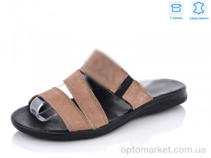 Купить Шльопанці чоловічі 5820 P.ada коричневий