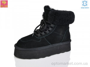 Купить Черевики жіночі 5856 black PLPS чорний