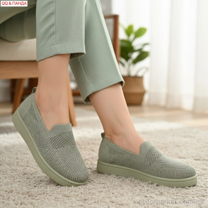 Сліпони жіночі 5864-1-3 QQ&Панда зелений  оптом от Optomarket