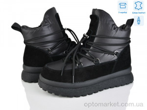 Купить Черевики жіночі 593-2-200 Leguzaza чорний