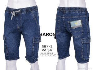Шорти чоловічі 597-1 Baron синій  оптом от Optomarket
