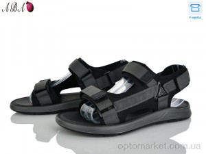 Купить Сандалі чоловічі 598-1-2 Aba сірий
