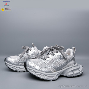 Кросівки дитячі 59A26011 grey Apawwa срібний  оптом от Optomarket