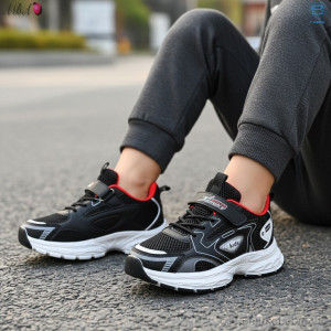 Кросівки дитячі 6-140-1 Aba чорний оптом от Optomarket