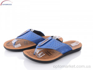 Купить Шльопанці чоловічі 6-B5013E blue Oscar синій