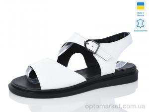 Купить Босоніжки жіночі 60 біло-чорний к. Sali білий