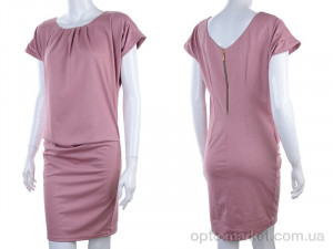 Сукня жіночі 600 pink Vande Grouff рожевий  оптом от Optomarket