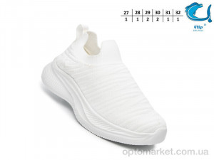Кросівки дитячі 60029A Флип білий  оптом от Optomarket