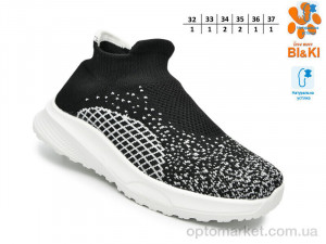 Кросівки дитячі 60031A Bi&Ki чорний  оптом от Optomarket
