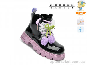 Черевики дитячі 60087B TOM.M чорний  оптом от Optomarket