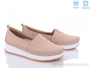 Купить Туфлі жіночі 601 беж.ш. CES comfort коричневий