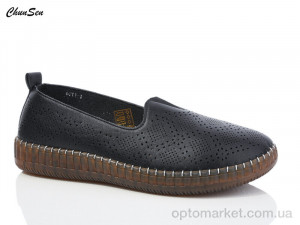 Купить Туфлі жіночі 6011-1 Chunsen чорний