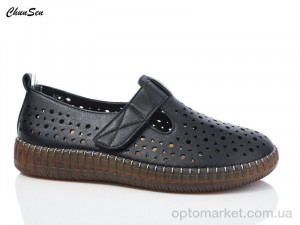 Купить Туфлі жіночі 6015-1 Chunsen чорний