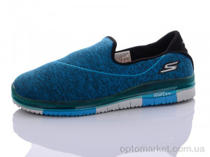 Купить Кросівки жіночі 60210 navy Skechrs блакитний