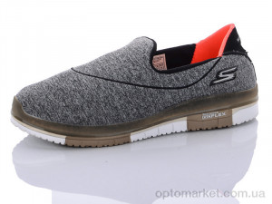 Купить Кросівки жіночі 602Ю grey Skechrs сірий