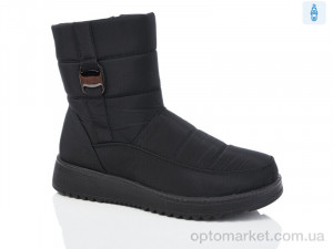 Купить Дутики жіночі 605 Minghong чорний