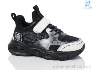 Купить Кросівки дитячі 6077-2 LED BBT чорний