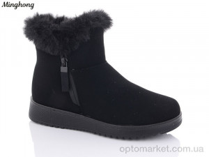 Купить Черевики жіночі 608 Minghong чорний