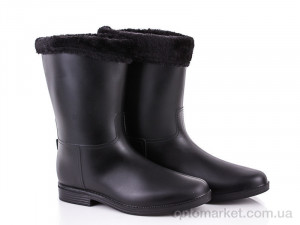 Купить Гумове взуття жіночі 608Y черный Class Shoes чорний