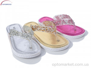 Купить Шльопанці дитячі 61-24 mix Melisha мікс