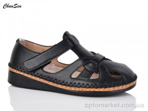 Купить Босоніжки жіночі 6102-1 Chunsen чорний