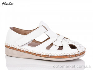 Купить Босоніжки жіночі 6102-3 Chunsen білий