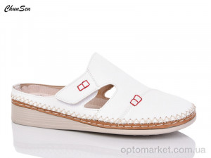 Купить Шльопанці жіночі 6105-3 Chunsen білий