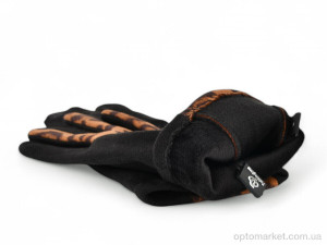 Рукавички жіночі 612 замш brown Paidi коричневий  оптом от Optomarket