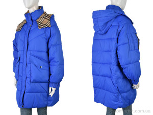 Куртка жіночі 612A (12060) blue Ming dian синій  оптом от Optomarket