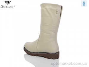 Чоботи жіночі 613-76 Dadanier бежевий  оптом от Optomarket