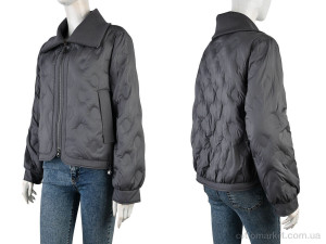 Куртка жіночі 6137-41 grey FineBabyCat сірий  оптом от Optomarket