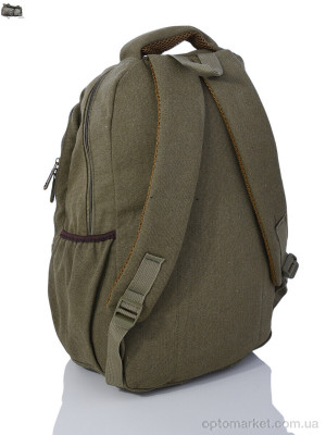 Рюкзак чоловічі 6138 green Superbag зелений  оптом от Optomarket