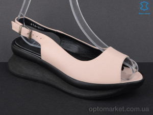 Босоніжки жіночі 616-011 pink Viva Star рожевий  оптом от Optomarket